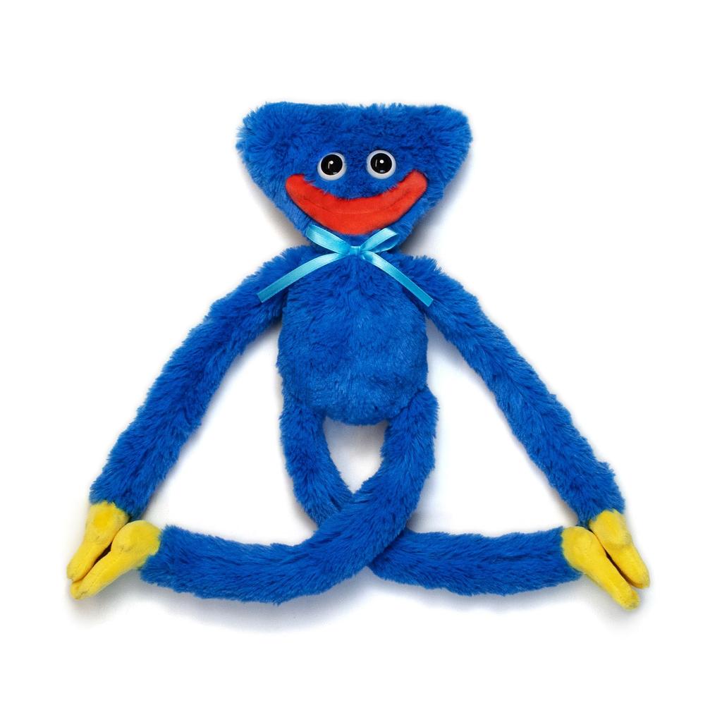 Peluche Poppy Playtime Huggy Wuggy - Giocattolo da collezione per tutte le età (Huggy Wuggy Sorridente da 19")
