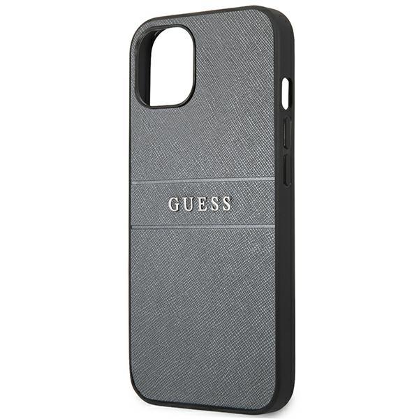 Guess Guhcp13Spsasbgr Iphone 13 Mini 5,4 Szary/Grey Saffiano Strap