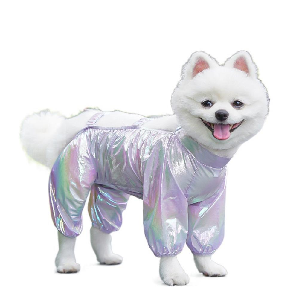 

Dirty-proof Dog Four Legged Pants Breathable Dog Trousers Dog Walking Pants Outdoor Activity S фиолетовый