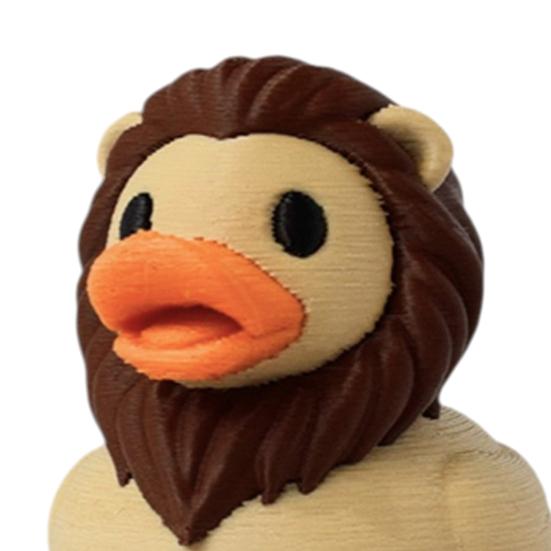 3D Printed Duck Figurine Funny Tiger/Crocodile/Shark Duck Statue Collectible Duck Ornament for Bathroom Home