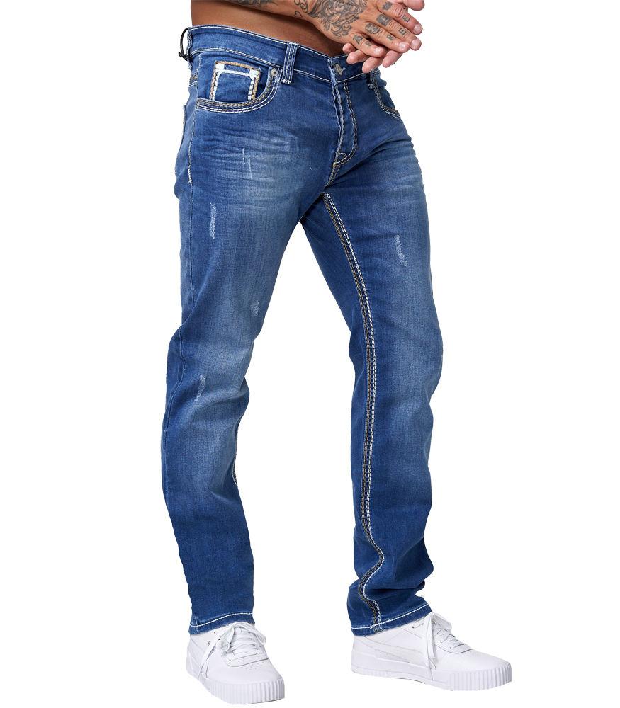 

Модные джинсы мужские Jean 5176 синие
