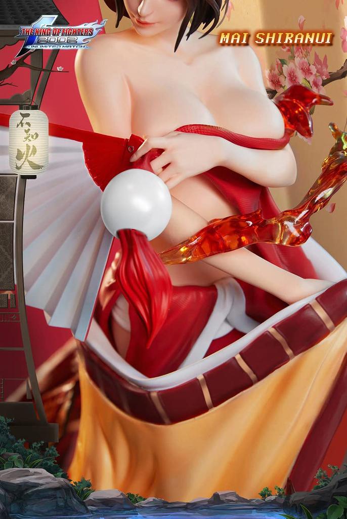 Unique Art Studio THE KING OF FIGHTERS 2002 UNLIMITED MATCH Mai Shiranui scale polystone painted finished figure 1/4