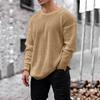 Men  Winter Long Sleeve  Solid Sweater Top Tee Blouse
