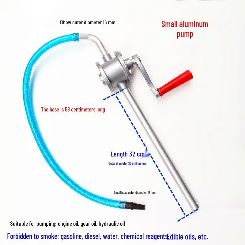 RiQiang Hand-Crank Oil & Gear Oil Transfer Pump