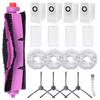 Robot Vacuum Cleaner Accessory Kit - AIMOONSA - Eureka J12 Ultra - 1 Main Brush - 4 HEPA Filters - 4 Side Brushes