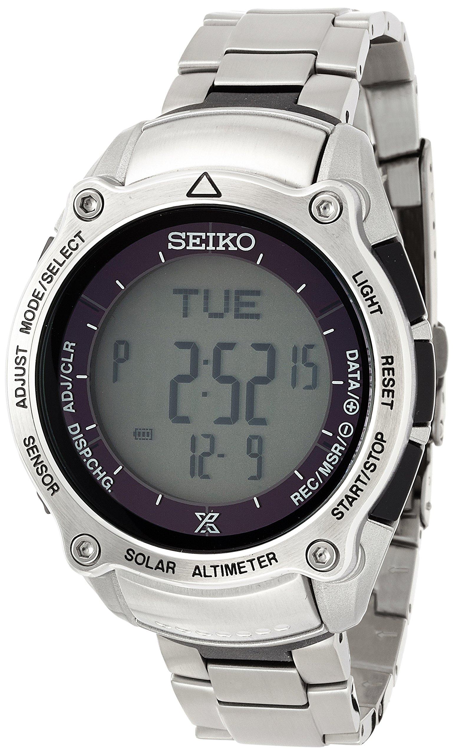 

Годинник Seiko Prospex Alpinist Solar Hardlex SBEB013 чорний