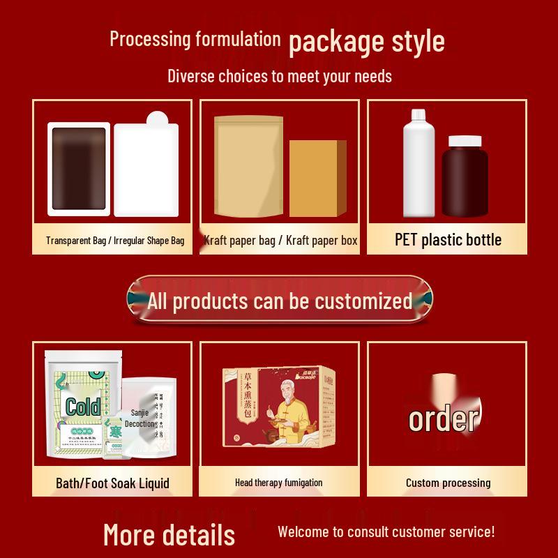 Herbal Hair Therapy Shampoo Pack for Postpartum Care