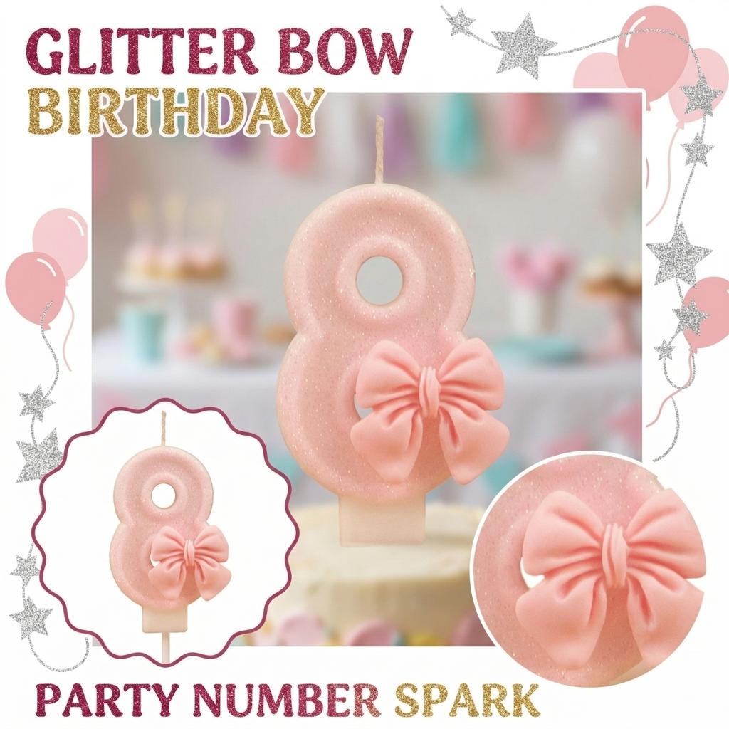 Fashion Cartoon Creative Birthday Candles Party Digital Candles