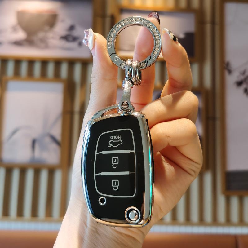 Hyundai Car Key Cover for IX35, Mistra, 7th Gen Elantra, Verna, IX25