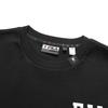 Fila Mihara Yasuhiro Collaboration Letter Pattern Faux Two-Piece Loose Casual Round Neck Long Sleeve T-Shirt Men Tops Black F11M213212F-BK
