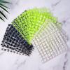3D Adhesive-Backed Letter Manicure Decorative Sticker Fluorescent Yellow-Green Self-Adhesive Plastic Self-Adhesive Nail Sticker Nude