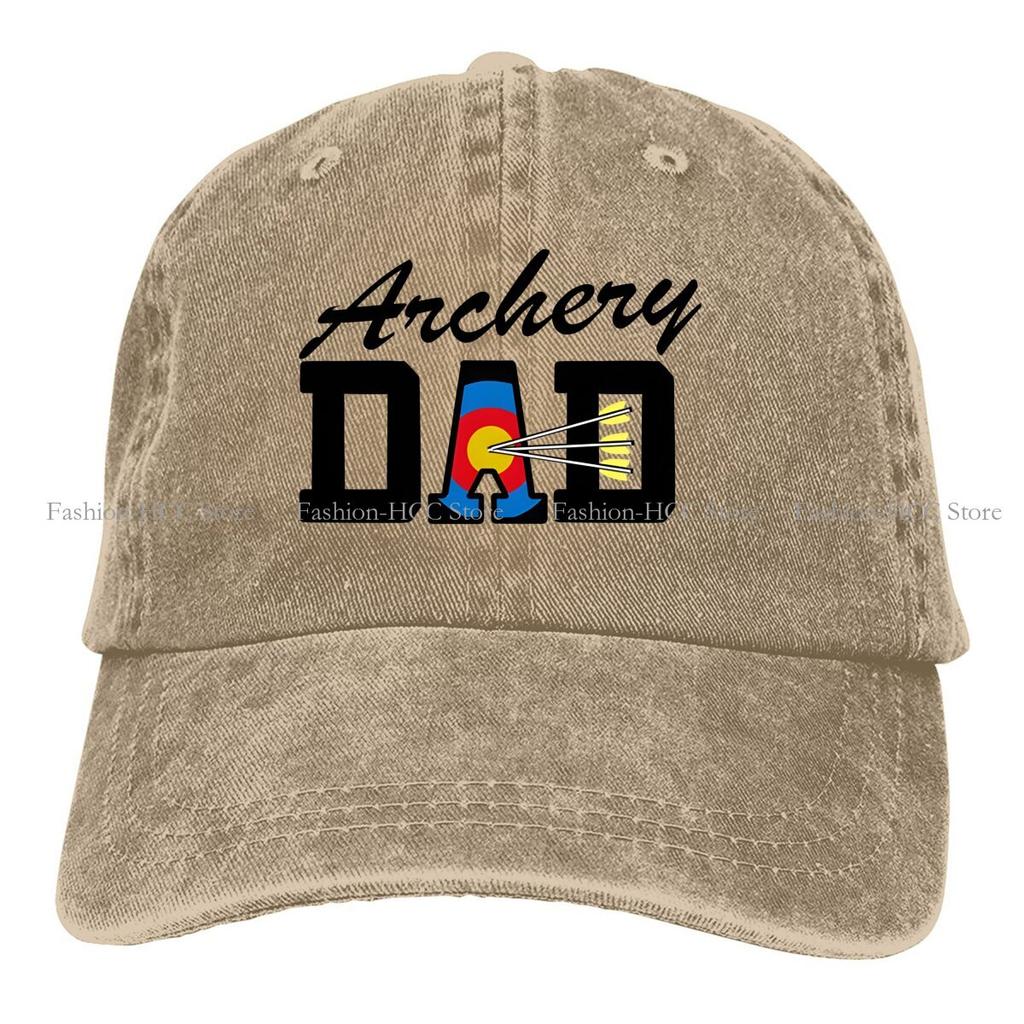 Dad Baseball Caps Peaked Cap Archery Sport Sun Shade Hats for Unisex Women