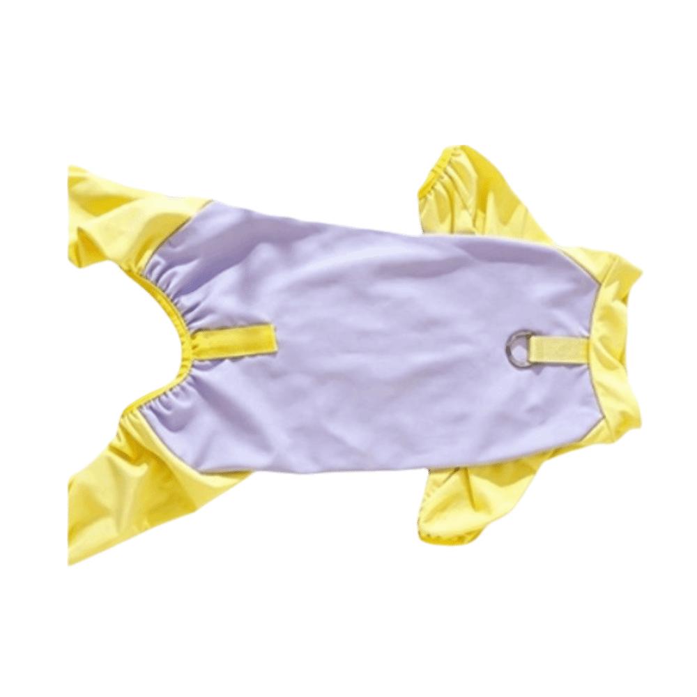 Ice Silk Dog Cooling Jumpsuit Thin Breathable Dog Four-legged Clothes Sunscreen Protection S
