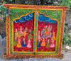 Handcrafted Wooden Jharokha: Indian Heritage Carved Window Wall Decor