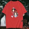 The Untamed Fan Shirt Wang Yibo Xiao Zhan Man Cotton T-Shirt Mo Dao Zu Shi Short Sleeves Wei Ying Lan Wangji Aesthetic Y2k Tops