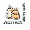 50/100 Pcs Cartoon Animal Birthday Stickers DIY Easy Peel for Scrapbook Phone Suitcase Pen Holder Lunch Box Cup Car Decals