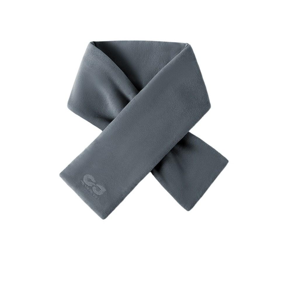 

Soft Men Scarf Vintage Cashmere Muffler Lightweight Winter Cashmere Shawl Winter Autumn Dark Grey