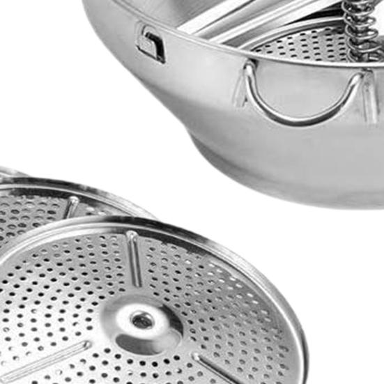 Potato Mud Mill Stable Structure 360 Degree Rotation Ergonomic Design Rotary with Long Handle Grinding Stainless Steel