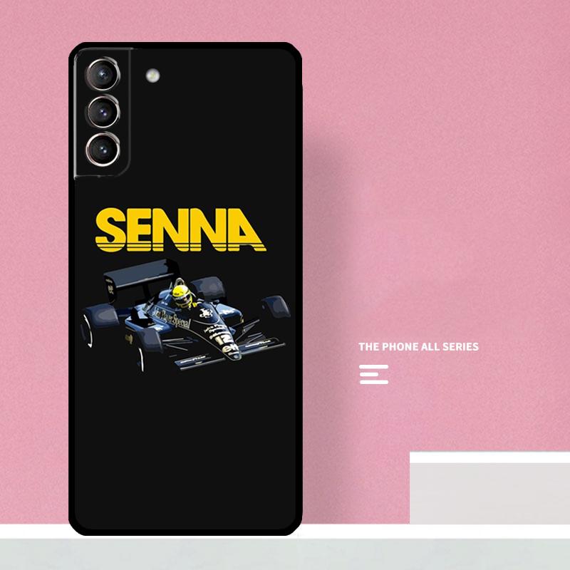 Racing Ayrton Senna Phone Case For Samsung Galaxy S24 S26 Ultra S20 S21 S22 S23 S25 Plus S10 S25 FE Cover Coque