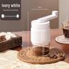 Manual Hand-Crank Coffee Bean Grinder for Home and Outdoor Use
