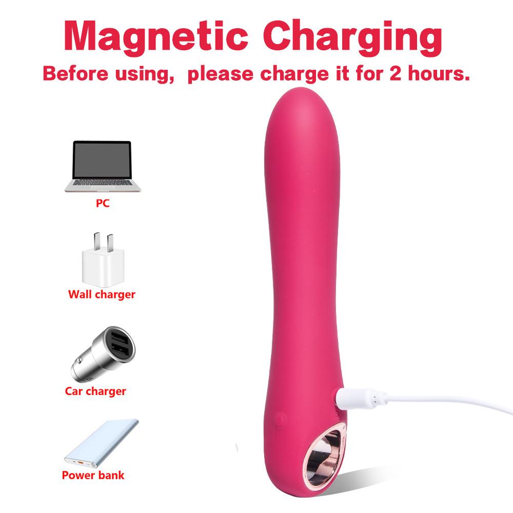 Vibrator puternic cu glonț cu încărcare USB Jucării sexuale pentru adulți pentru femei Stimulator clitoridian pentru masturbare Vibrator vibrator vaginal cu punct G