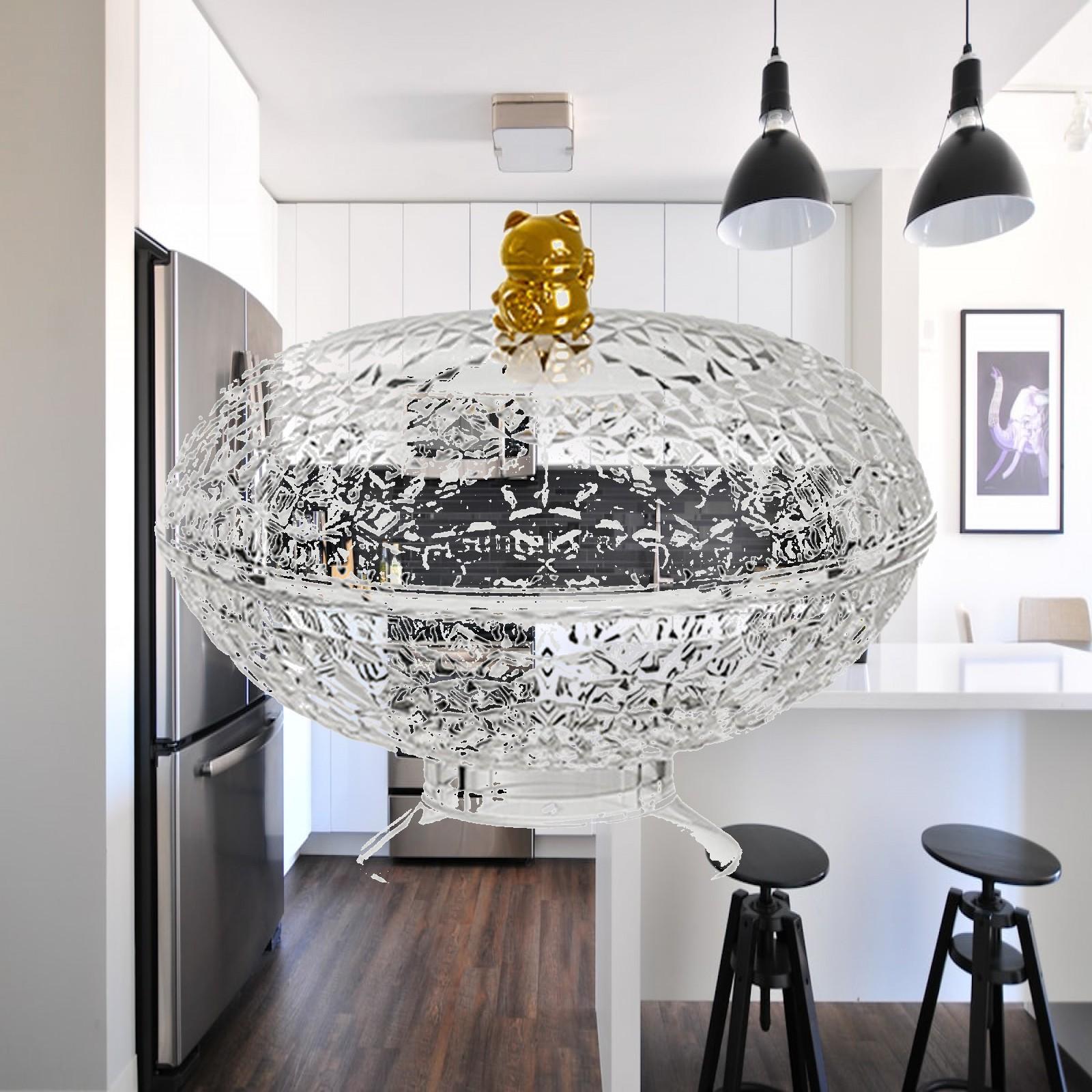 Kitchen Fruit Bowls with Lid Dustproof