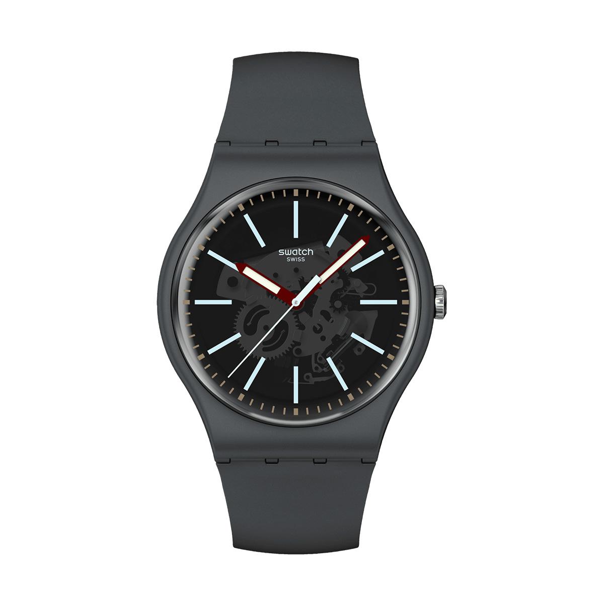 SWATCH Men 41mm Gray Watch SO29A101 SO29A101 Gray