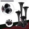 FARBIN 4 Trumpet Air Horn 12V/24V 130DB Four-tube Air Train Horn with Electric Solenoid Powerful Loud Truck For Vehicle Truck