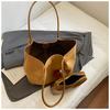 New Suede Commuter Large Capacity Tote Bag 2025 Women's Casual Simple Versatile Ins Shoulder Bag