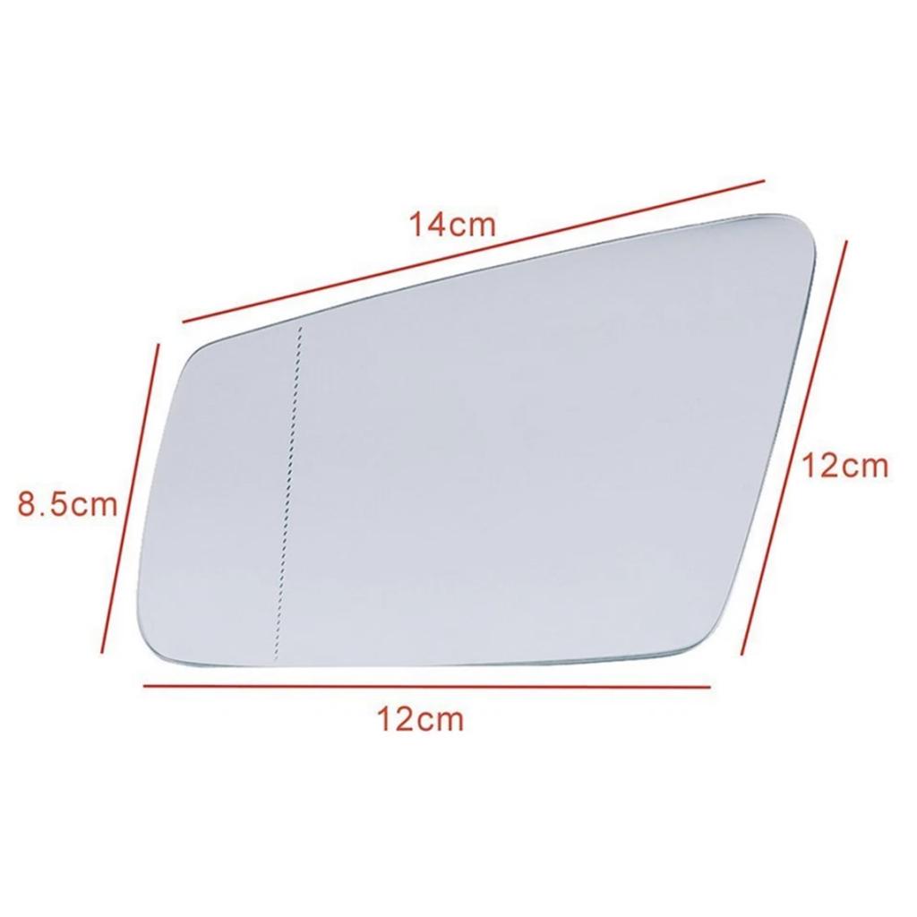 Links & Rechts Beheiztes Spiegelglas Für Mercedes Benz W212 204 221