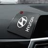 1Pcs Car Emblem Anti Slip Pad Phone Holder Non-Slip Mat Car Stlying For Hyundai I30 I20 IX35 I40 Tucson Getz Sonata Veloster Elantra Solaris