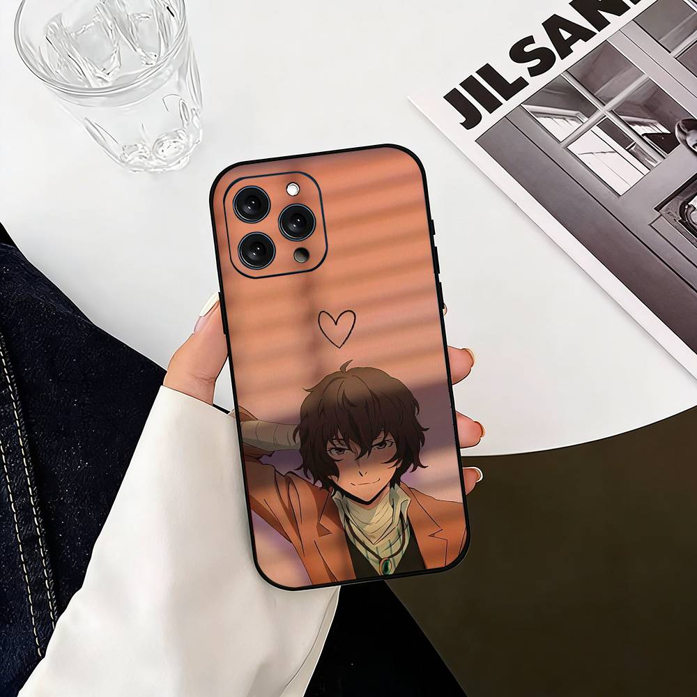BSD D-Dazai Osamu   Phone Case Silicone Soft For IPhone 17 16 15 14 13 12 11 X XR Plus Pro Max Plus