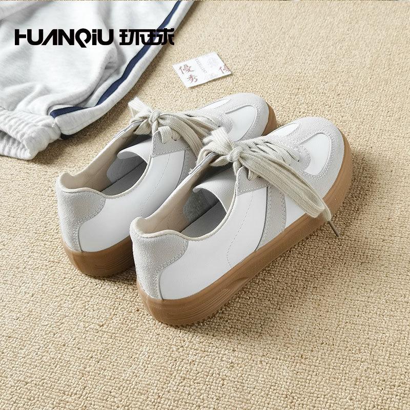 Global German training shoes women's spring new shoes versatile casual canvas shoes niche retro sports board