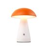 Touch-Activated Mushroom Lamp 3 Color Extended Illumination Touch Desk Light Dimmable USB Rechargeable Rechargeable Lamp Bedroom