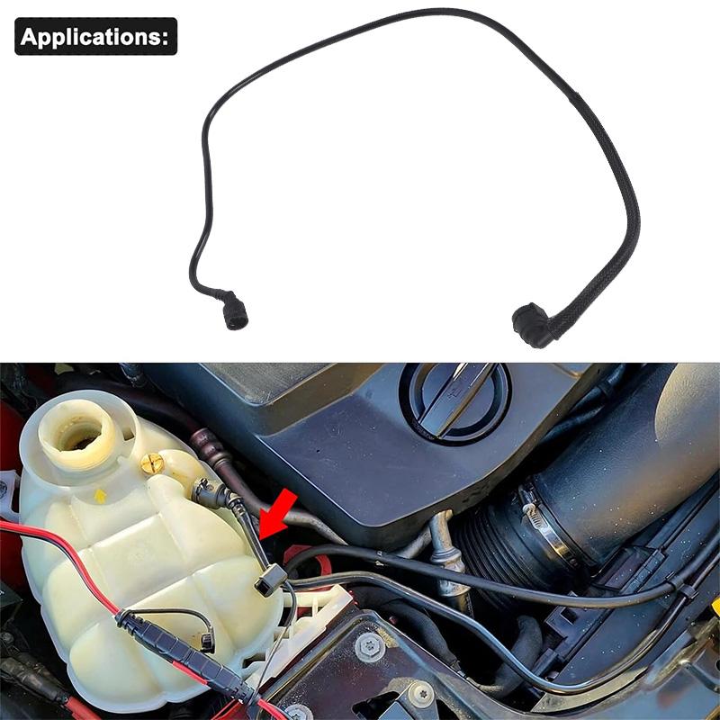 Coolant Tank Overflow Pipe For BMW 1-2-3-4 Class F20 F21 F31 F34 F36 17128570061 Engine Coolant Hose Return Line Overflow Pipe