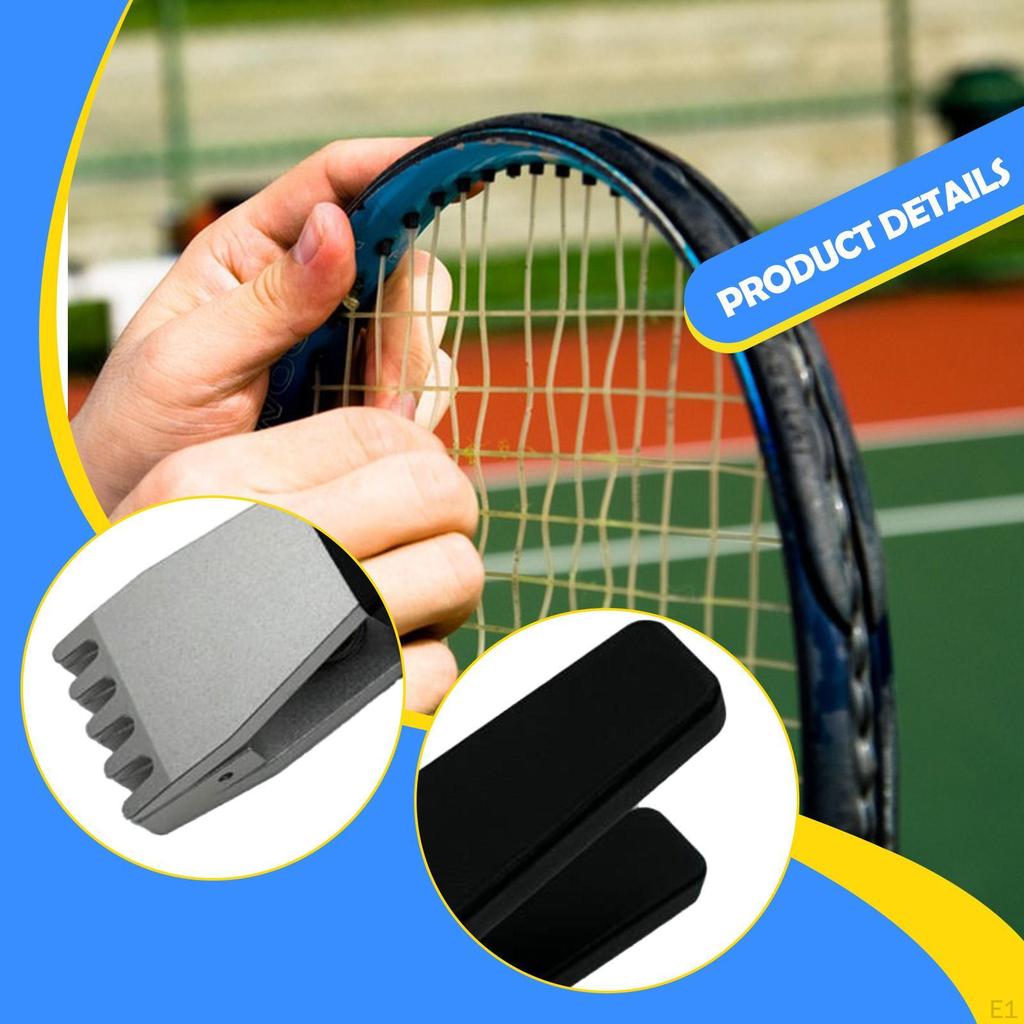 Racket Stringing Clamp Fixed Clip Strong Clamping Force Badminton Flying Spring Loaded