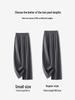 Women's Grey Wide-Leg High-Waisted Slimming Suit Pants for Spring/Autumn 2025