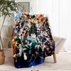 My Hero Academia Theme Printed Blanket - Perfect for Couch, Bed, Travel & Outdoor Use | Machine Washable, Cozy & Durable.