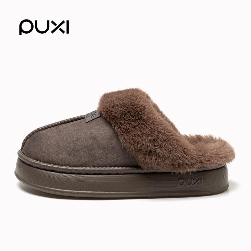 

Женские зимние сноубутсы Parkwest на флисовой подкладке - На каблуке, на толстой подошве, теплые хлопковые ботинки для осени/зимы 40-41 темно-серого