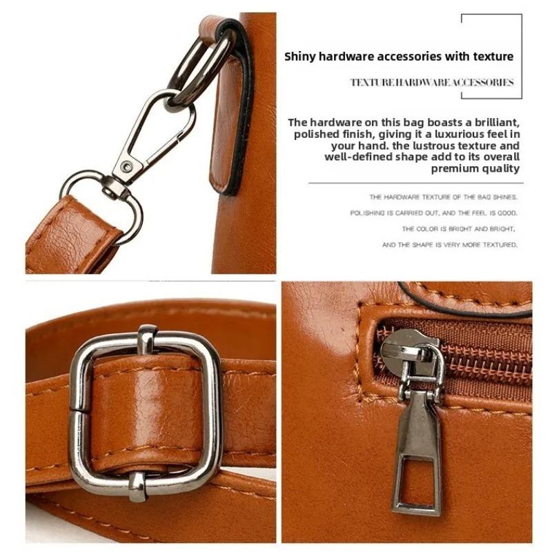 Womens Stylish PU Leather Handbag Woven Handle Adjustable Strap Single Shoulder Bag Handheld Crossbody Design Daily Bag for Commute Casual Activities