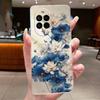 Casing For Huawei Nova 13 Pro Luxury Cute Cool Dragon Flower Pattern Soft silicone Phone Case Back Cover Transparent TPU Shell