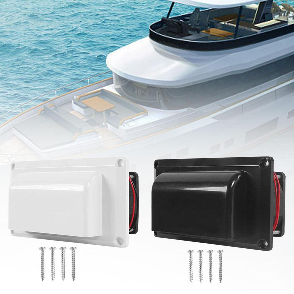12V RV sideventilasjonsviftetilbehør erstatter luftventilasjonsventilasjonseksosvifte for marinebåt Yacht bobil campingvogn