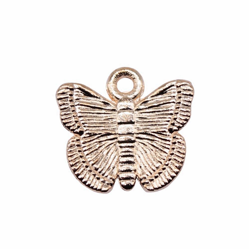 Butterfly Charms Simple Pendants For Minimalist DIY Jewelry Making