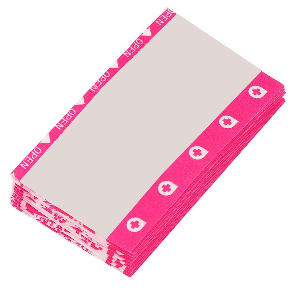 100Pcs Waterproof Mini Round Breathable Bandage Band Aid First Aid Wound Dressing Patch