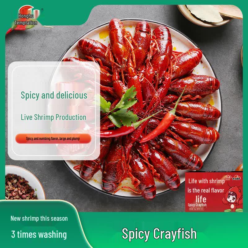 Ready-to-Eat Frozen Crayfish