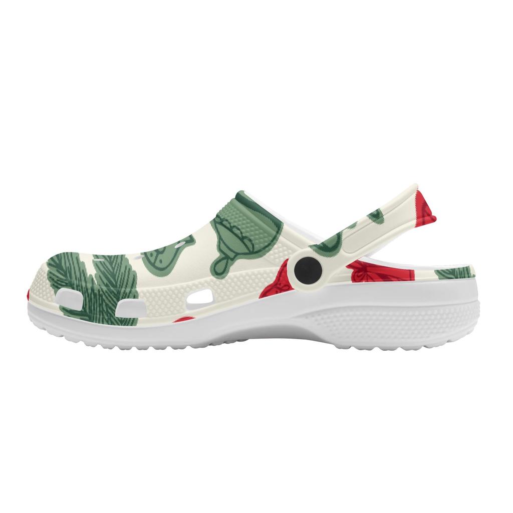 Color Print EVA Travel Clogs Women Men Easy Clean Slip On Soft Travel Use Beach Garden Daily Walking Daily Shoes Beach Wear
