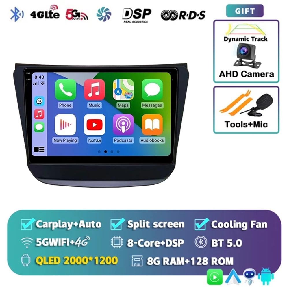 9 inches Android 14 Carplay Auto 4G+WiFi DSP For Suzuki WAGON R 2019+ Car Radio Multimedia Video Player GPS Head Unit Stereo BT