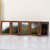 5 Hinged Picture Frame Folding Photo Creative Lightweight Artwork Foldable for Day Gift