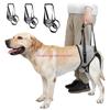 Ergonomic Dog Back Leg Support Lifting Harness With Reinforced Adjustable Design For Disabled Breeds Mobility Assistance