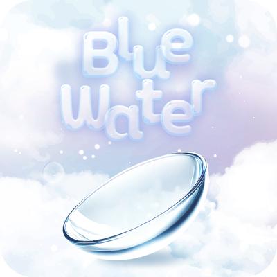 [Lentille transparente] Eau bleue